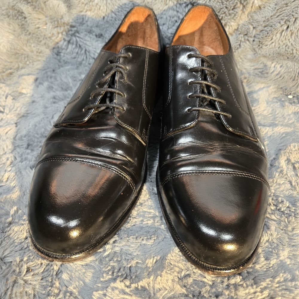 Classic Bostonian Black Men's Derby Dress Shoes